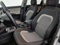 View of front seats