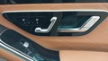View of control buttons for electric seat adjustment