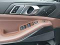 View of control buttons for electric seat adjustment