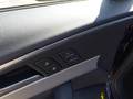 View of control buttons for electric seat adjustment