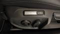 View of control buttons for electric seat adjustment