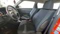 View of front seats
