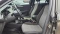 View of front seats