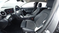 View of front seats
