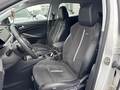 View of front seats
