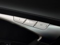 View of control buttons for electric seat adjustment