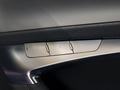 View of control buttons for electric seat adjustment