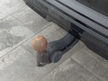 View of trailer tow-bar hitch