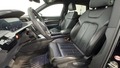 View of front seats