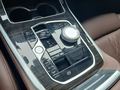 View of centre console