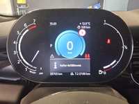 View of instrument panel