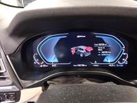 View of instrument panel