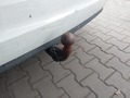 View of trailer tow-bar hitch