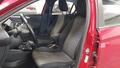 View of front seats