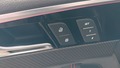 View of control buttons for electric seat adjustment
