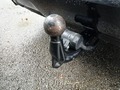View of trailer tow-bar hitch
