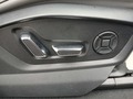 View of control buttons for electric seat adjustment
