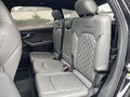 View of rear seat