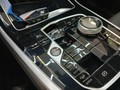 View of centre console