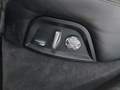 View of control buttons for electric rear seat adjustment