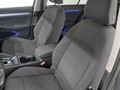View of front seats
