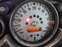 View of instrument panel