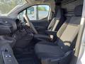 View of front seats