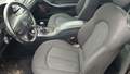 View of front seats