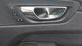 View of control buttons for electric seat adjustment