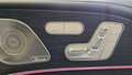 View of control buttons for electric seat adjustment