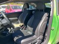 View of front seats