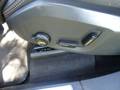 View of control buttons for electric seat adjustment