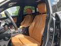 View of front seats