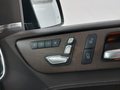 View of control buttons for electric seat adjustment