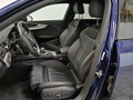 View of front seats