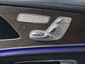 View of control buttons for electric seat adjustment