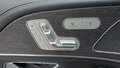 View of control buttons for electric seat adjustment