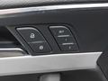 View of control buttons for electric seat adjustment