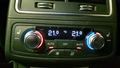 View of rear climate control switch