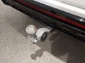 View of trailer tow-bar hitch