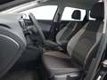 View of front seats