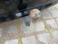 View of trailer tow-bar hitch