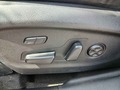 View of control buttons for electric seat adjustment