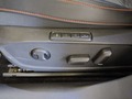 View of control buttons for electric seat adjustment