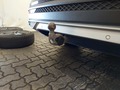 View of trailer tow-bar hitch