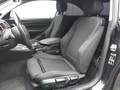 View of front seats