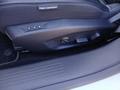 View of control buttons for electric seat adjustment