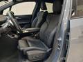 View of front seats