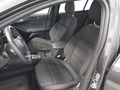 View of front seats