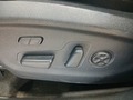 View of control buttons for electric seat adjustment